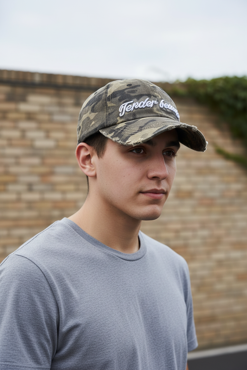 TheCapSpot - Wheels Camouflage Baseball Cap