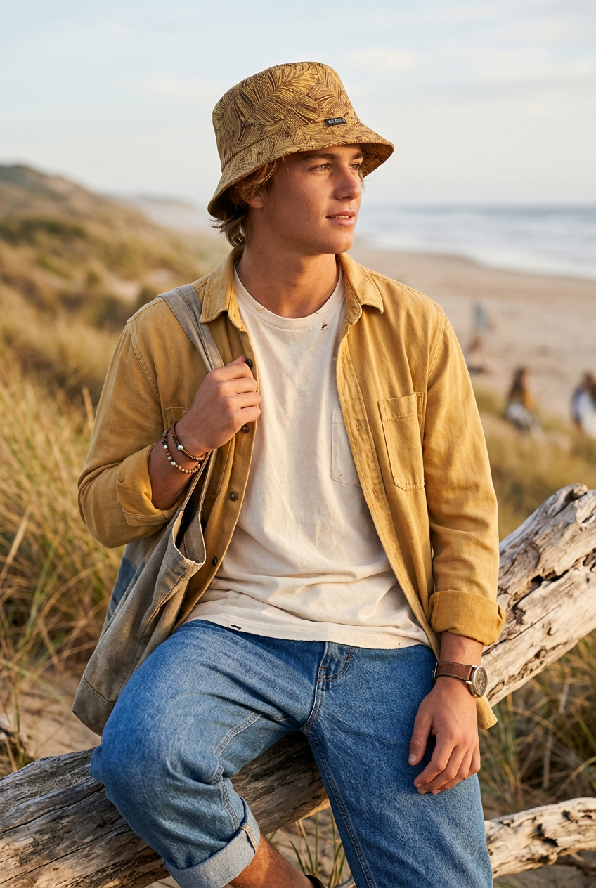 Cartwright Double-Sided Bucket Hat with UV Protection, Foldable