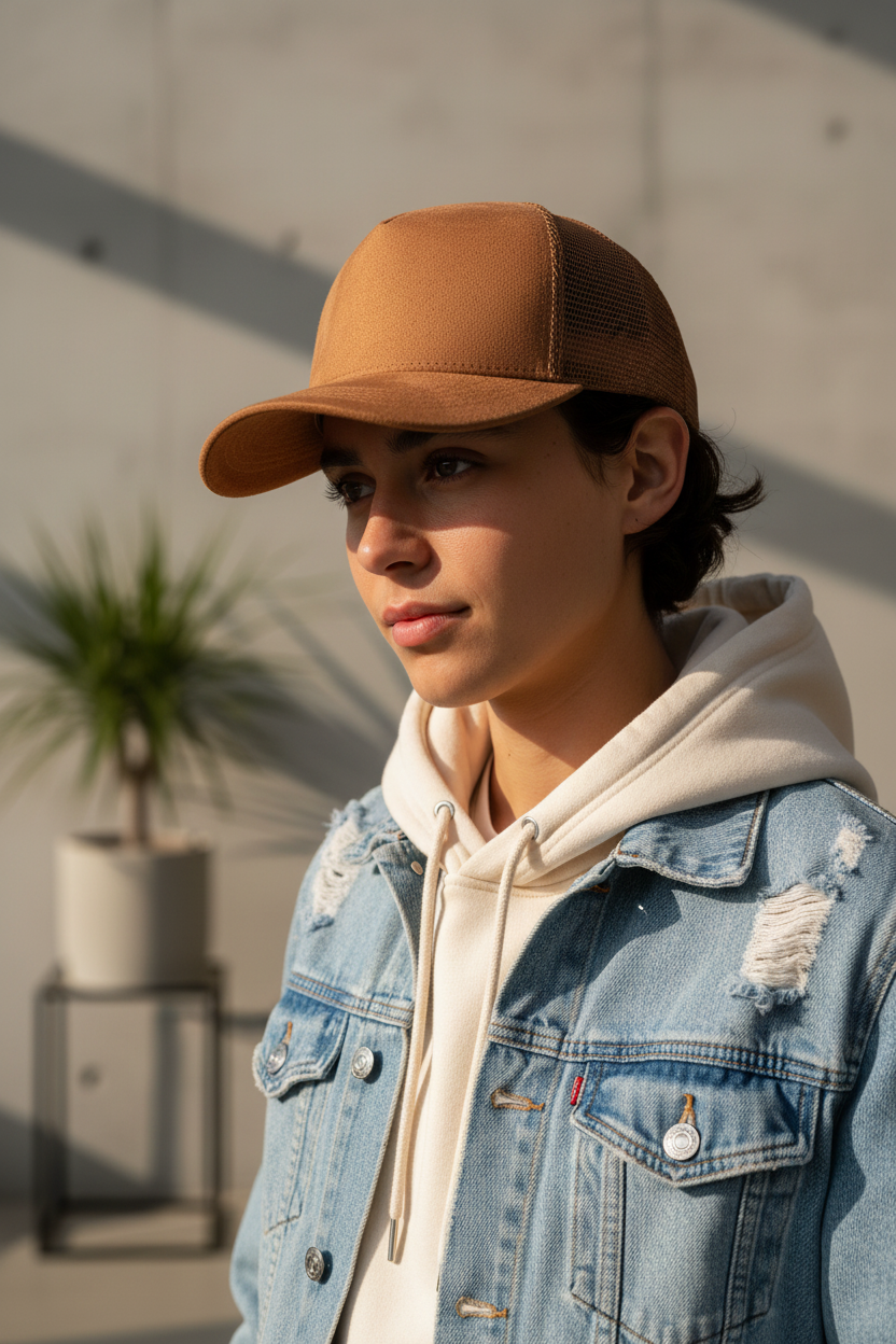 Stanlley Suede-Inspired Unisex Baseball Cap, UV Protection