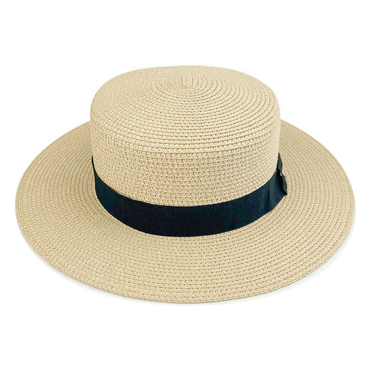 TheCapSpot - Buckle Modern Straw Hat