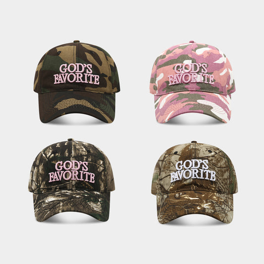 TheCapSpot - Distressed Camouflage Cap