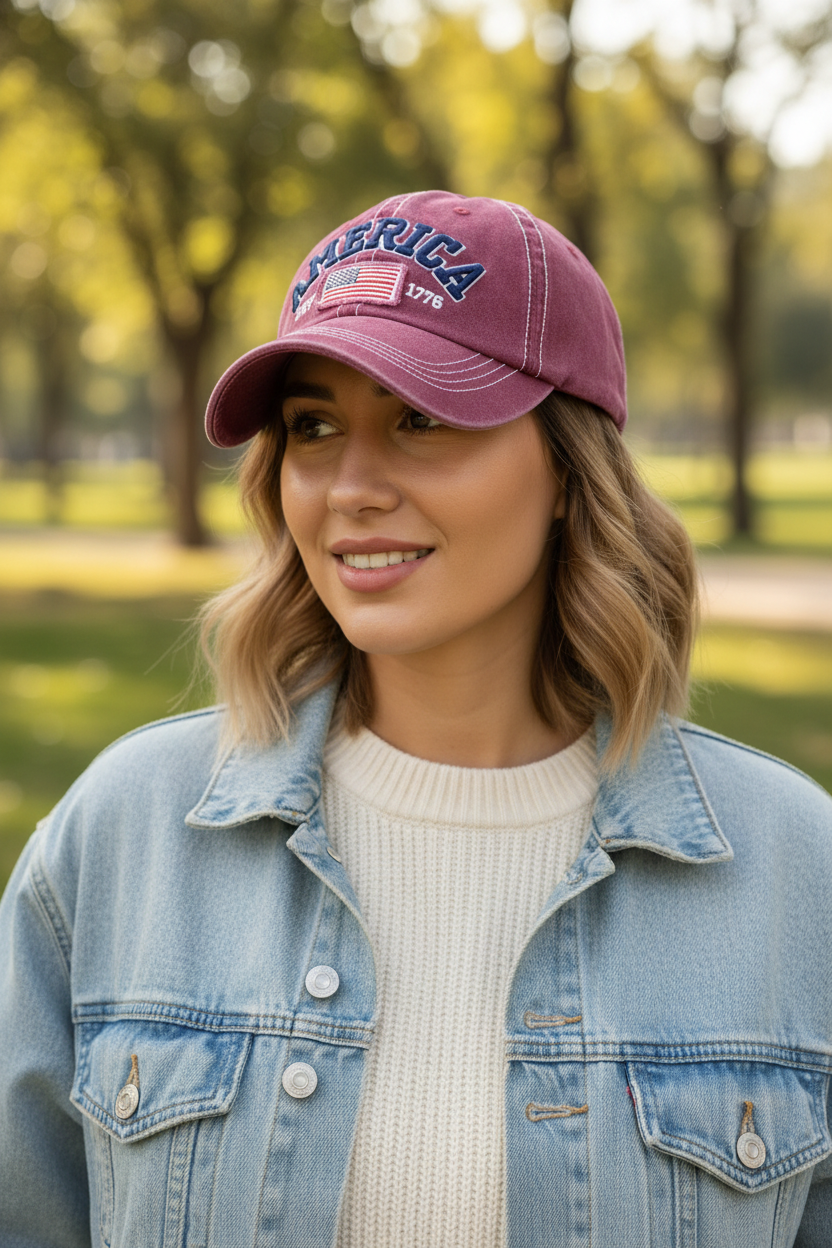 TheCapSpot - American Embroidered Hat