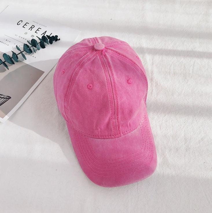 TheCapSpot - cotton denim soft top baseball cap