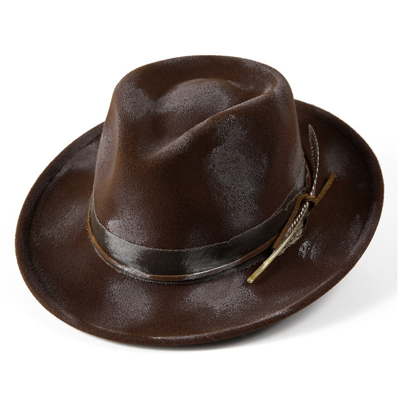 TheCapSpot - Crawford  Burned Woolen Hat