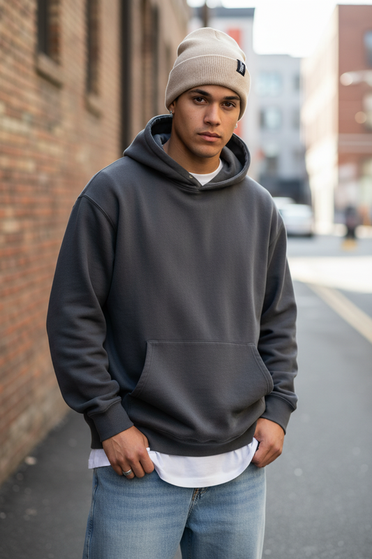 Merritt Solid Color Cotton Beanie