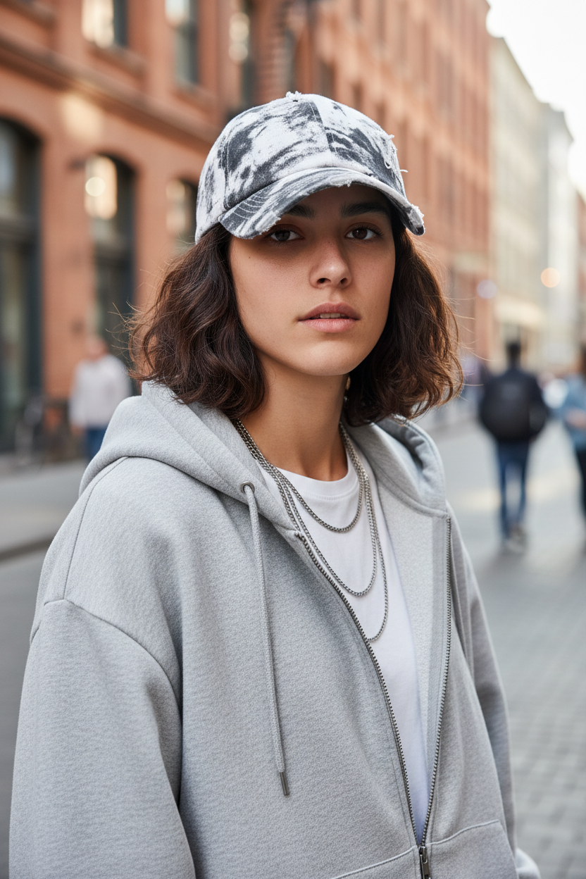 Bradshaw Tie-Dye Cotton Baseball Cap