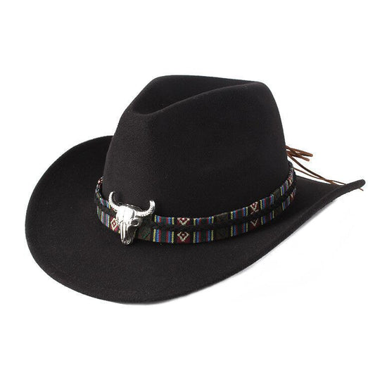 TheCapSpot - Woolen Style Trueran Cowboy Hat