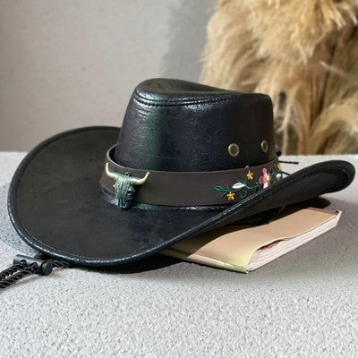 TheCapSpot - Embroidered Cowboy Hat