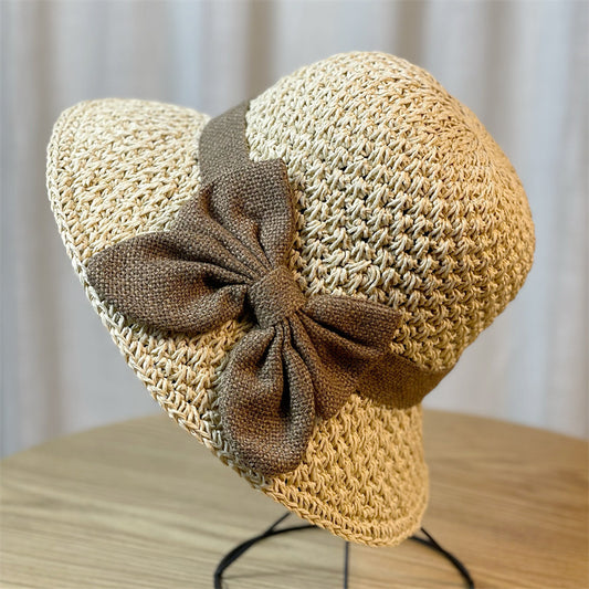 Summer Sun-proof Flower Lace Straw Hat For Children