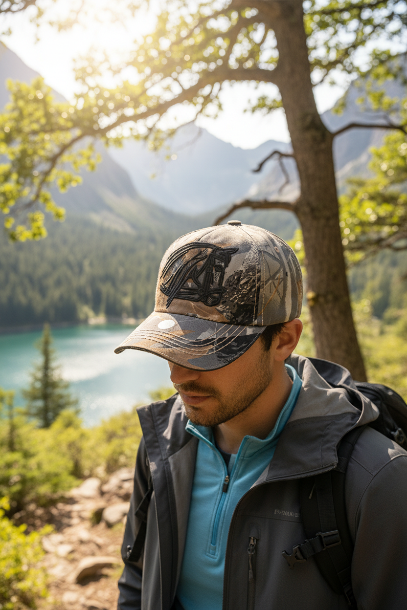 Flannigan Camouflage Cotton Baseball Cap