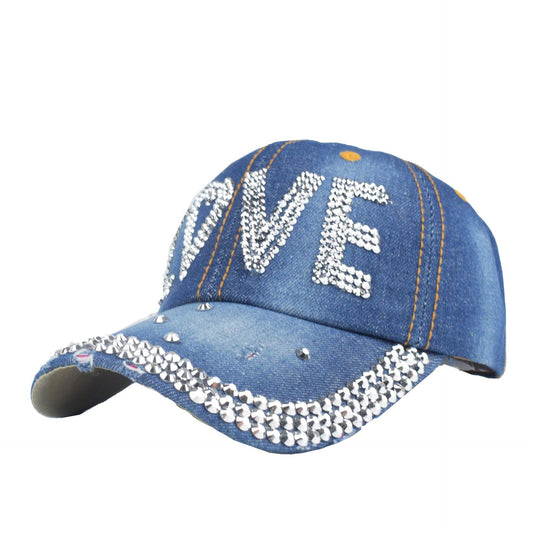 TheCapSpot - Diamond Denim Cap