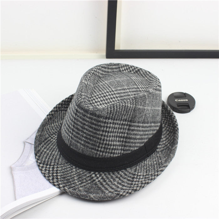 TheCapSpot - Houndstooth Woolen Hat