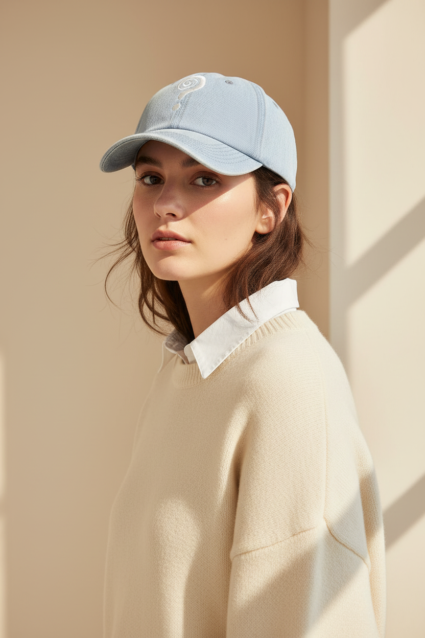 Hollingsworth Denim Baseball Cap – Light Blue, Adjustable
