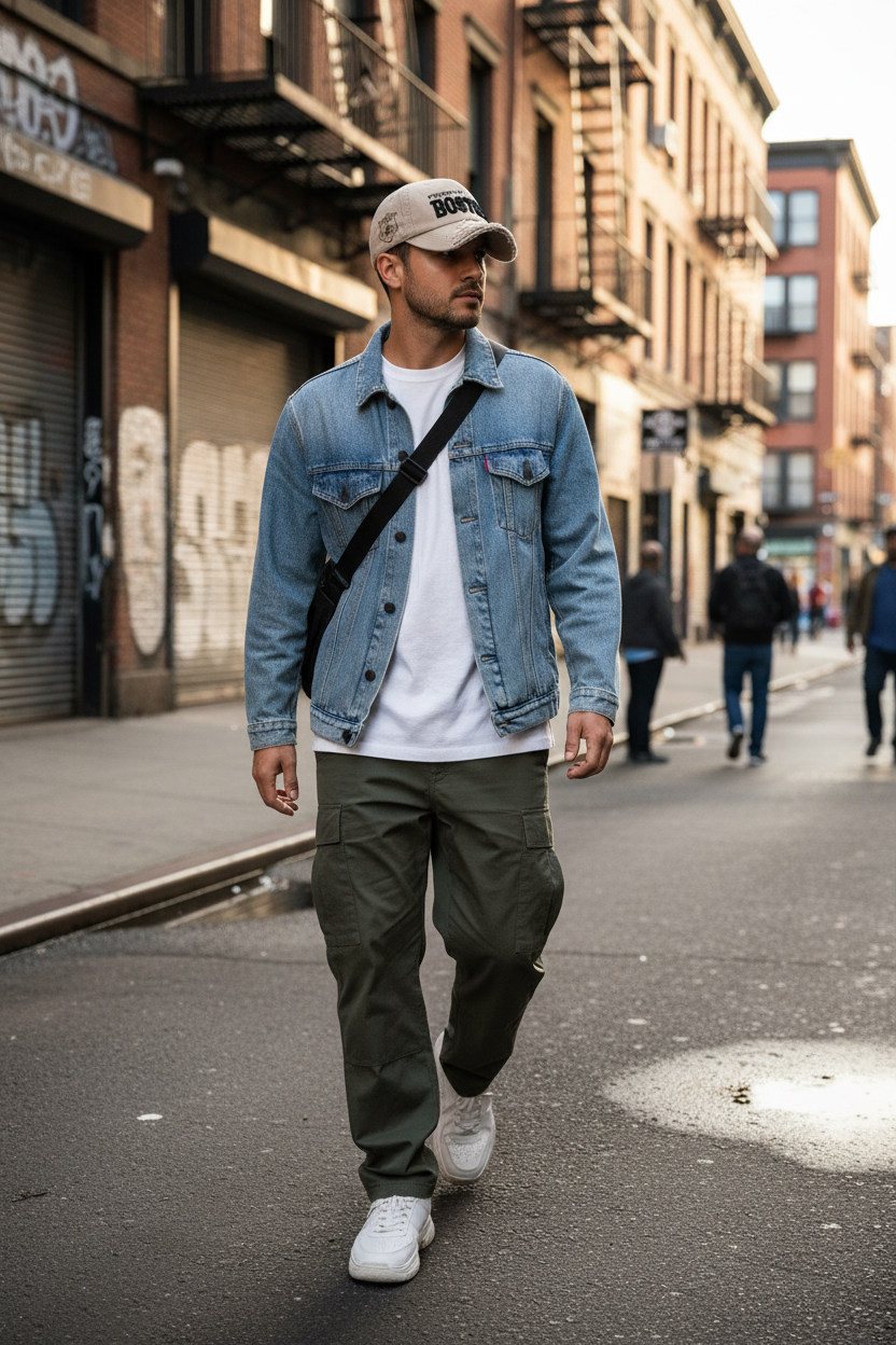 Boston Cotton Baseball Cap | Adjustable Sun Hat
