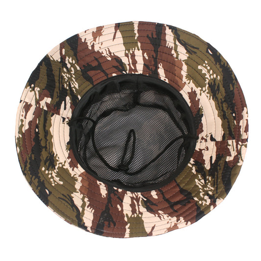 TheCapSpot - Camouflage Big Brim Hat