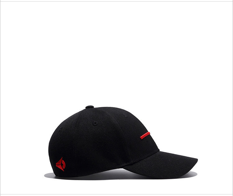 TheCapSpot - Black and Red Cap