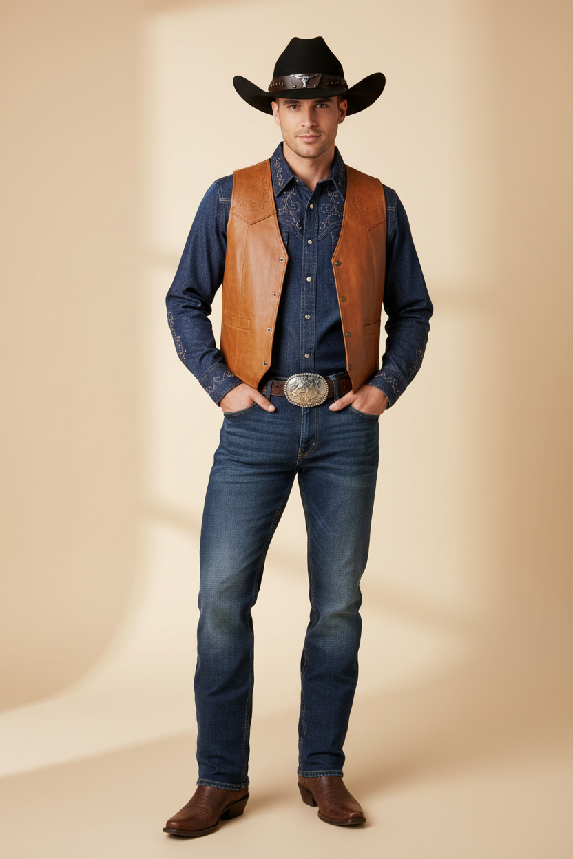 Tyler Western Wool Felt Cowboy Hat