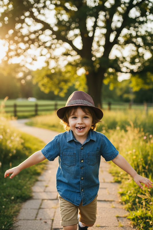 TheCapSpot - Denzel Children's performance jazz straw hat