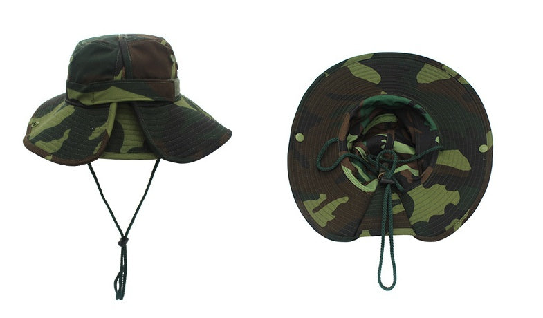 TheCapSpot - Magic Adjustment Camouflage Fisherman Hat Men's Fishing Hat