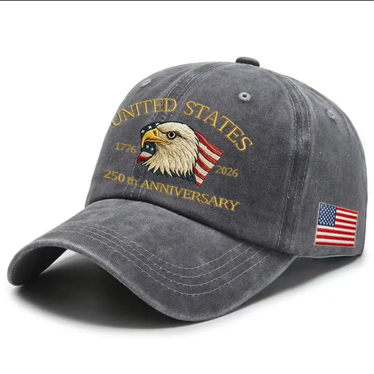 TheCapSpot - USA 250th Anniversary Cap Washed-Print Hat