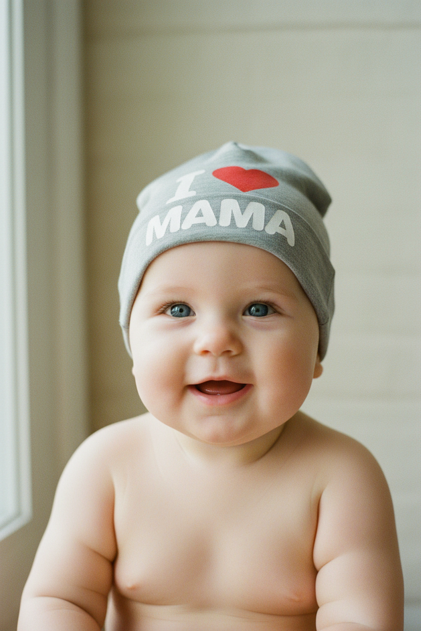 Baby Cotton Hat | One-Size Spring Cap