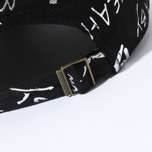 TheCapSpot - Graphic Letter Baseball Cap