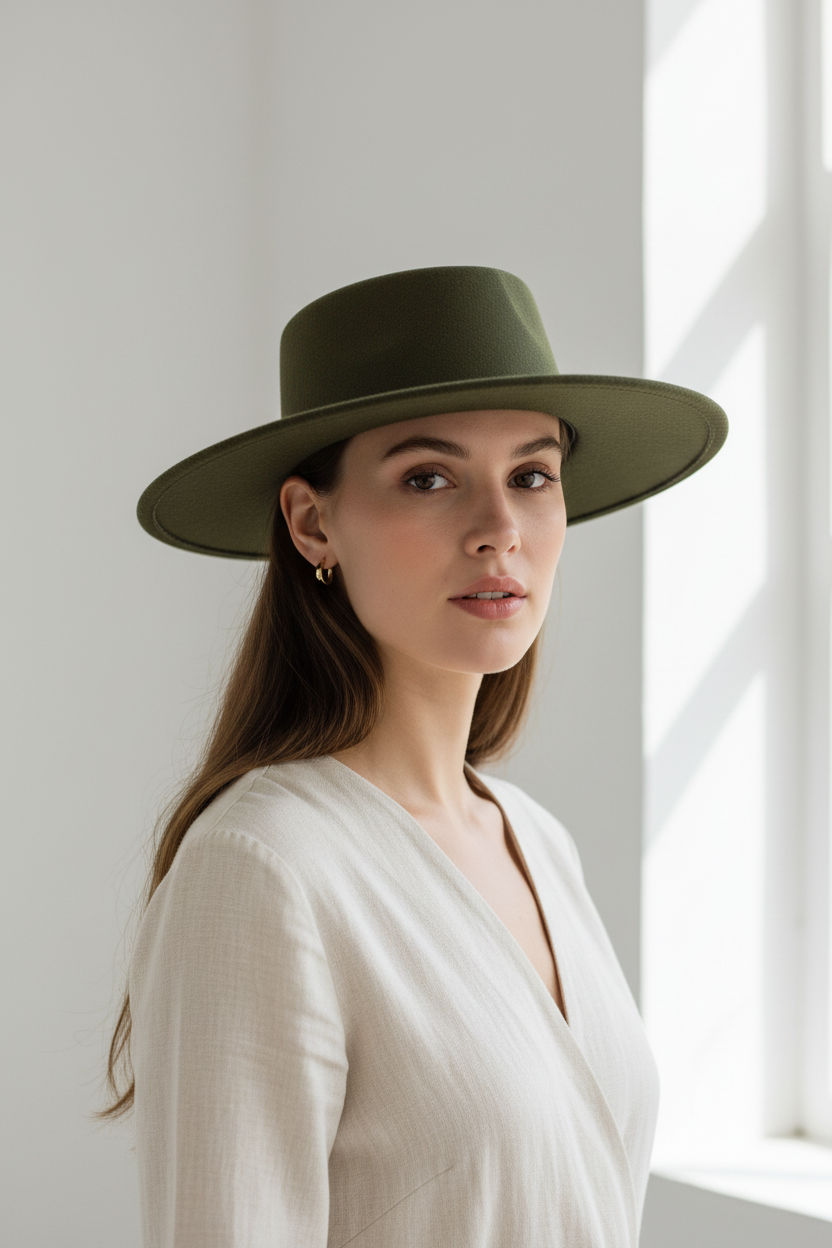 Argentina Tweed Felt Bowler Hat