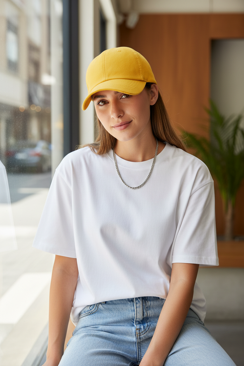 Kamal Cotton Baseball Cap – Adjustable Unisex