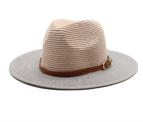 TheCapSpot - Two-Tone Straw Hat