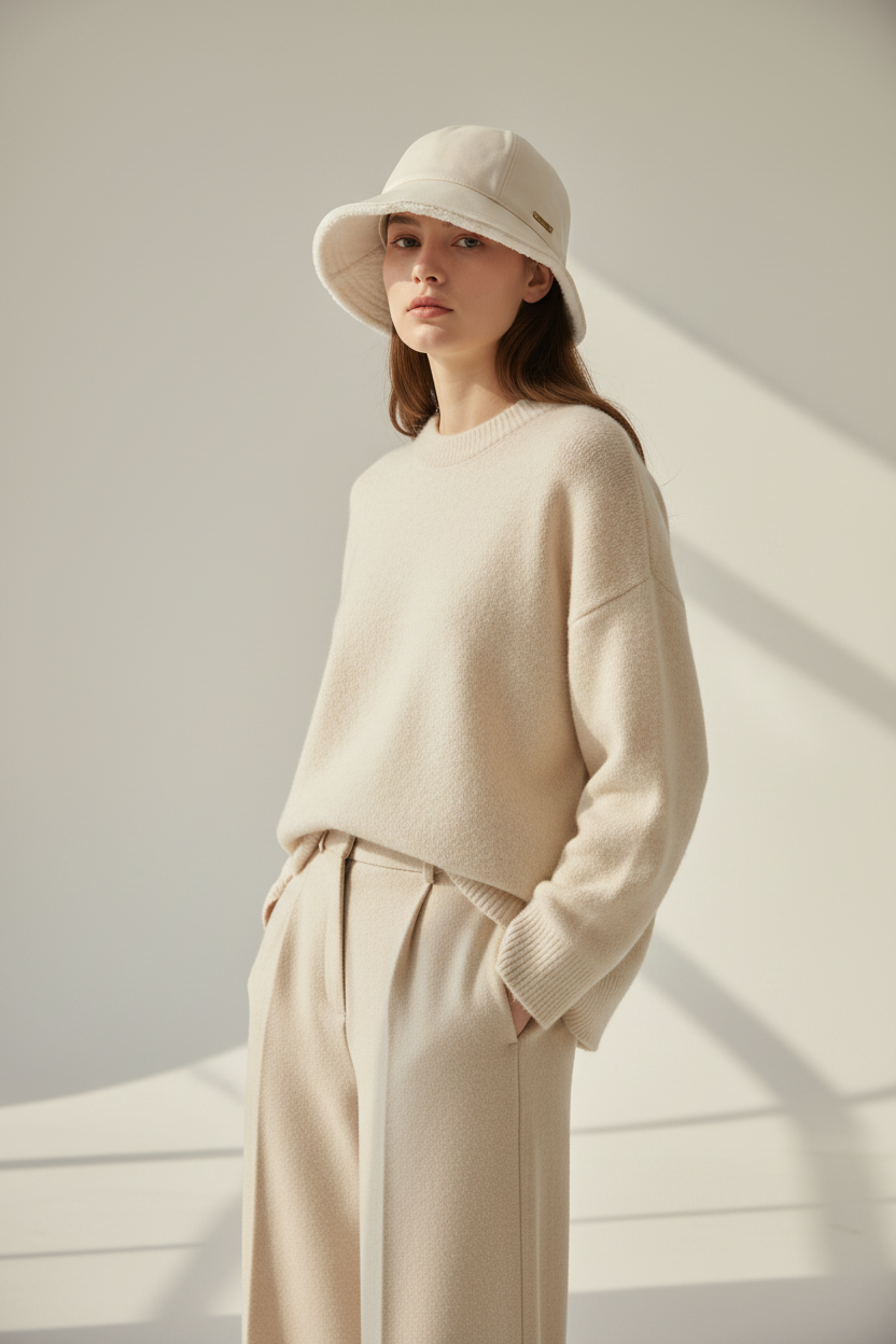 Apricot Wool Collection – Size 55–61 cm