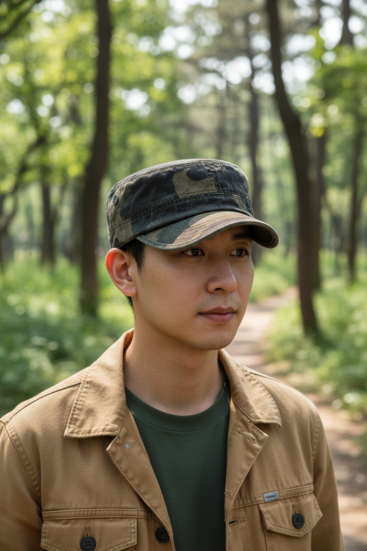 Falcon Camouflage Cotton Hat – Adjustable Unisex