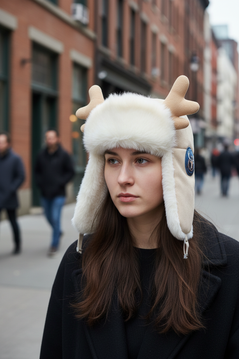 TheCapSpot - Wilkins Warm Deer Antler Hat