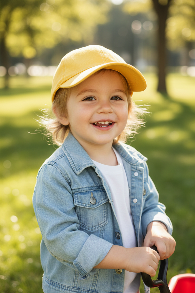 Tarver Child Sun-proof Solid Color Hat