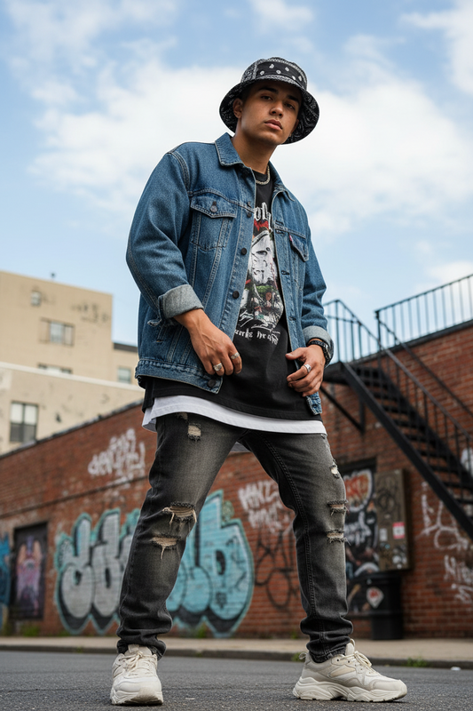 Paisley Bucket Hat – Multiple Colors, One Size