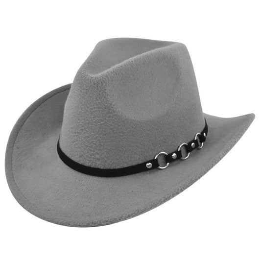 TheCapSpot - Vintage Jazz Denim Felt Hat