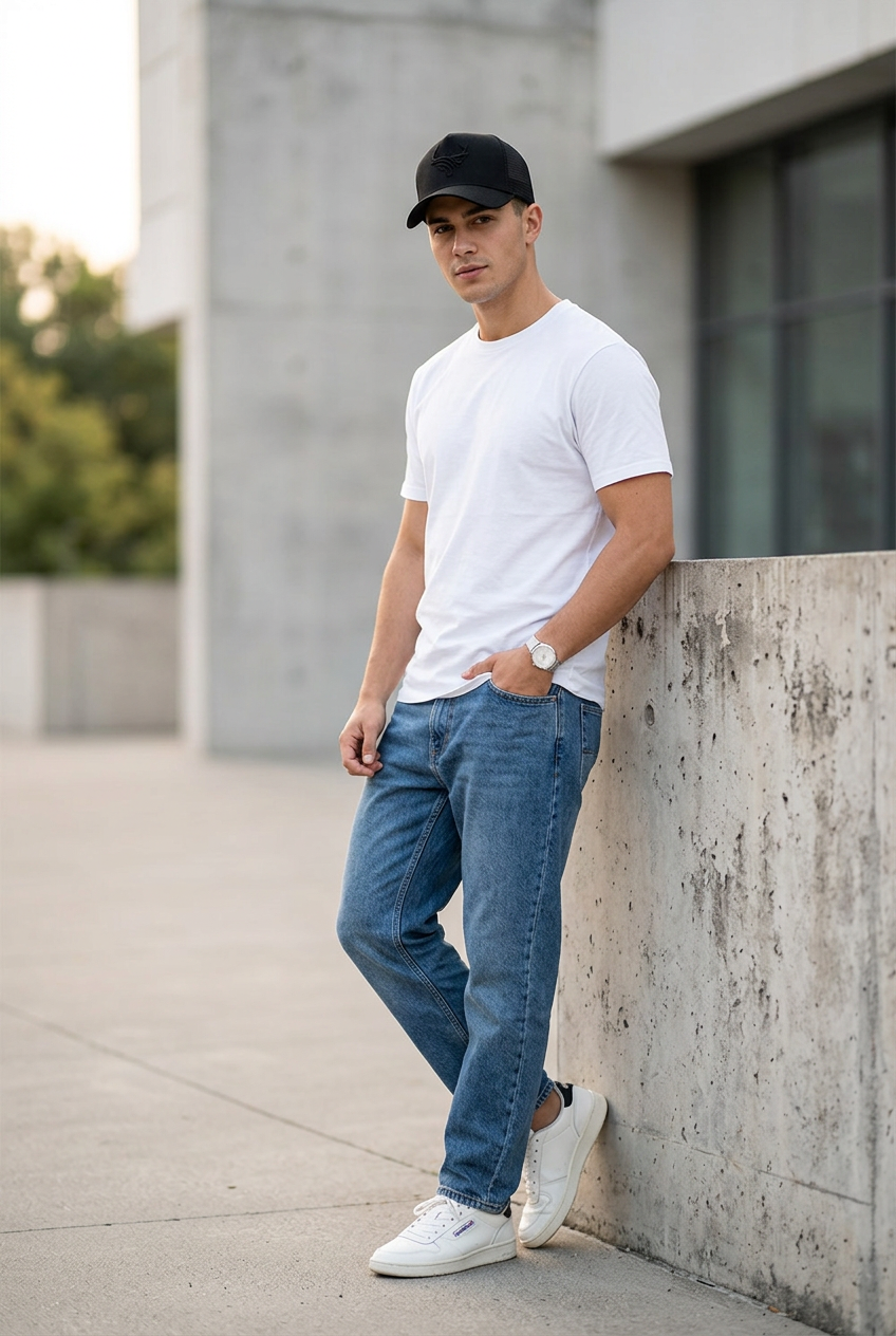 Navo Cotton Baseball Cap – Adjustable