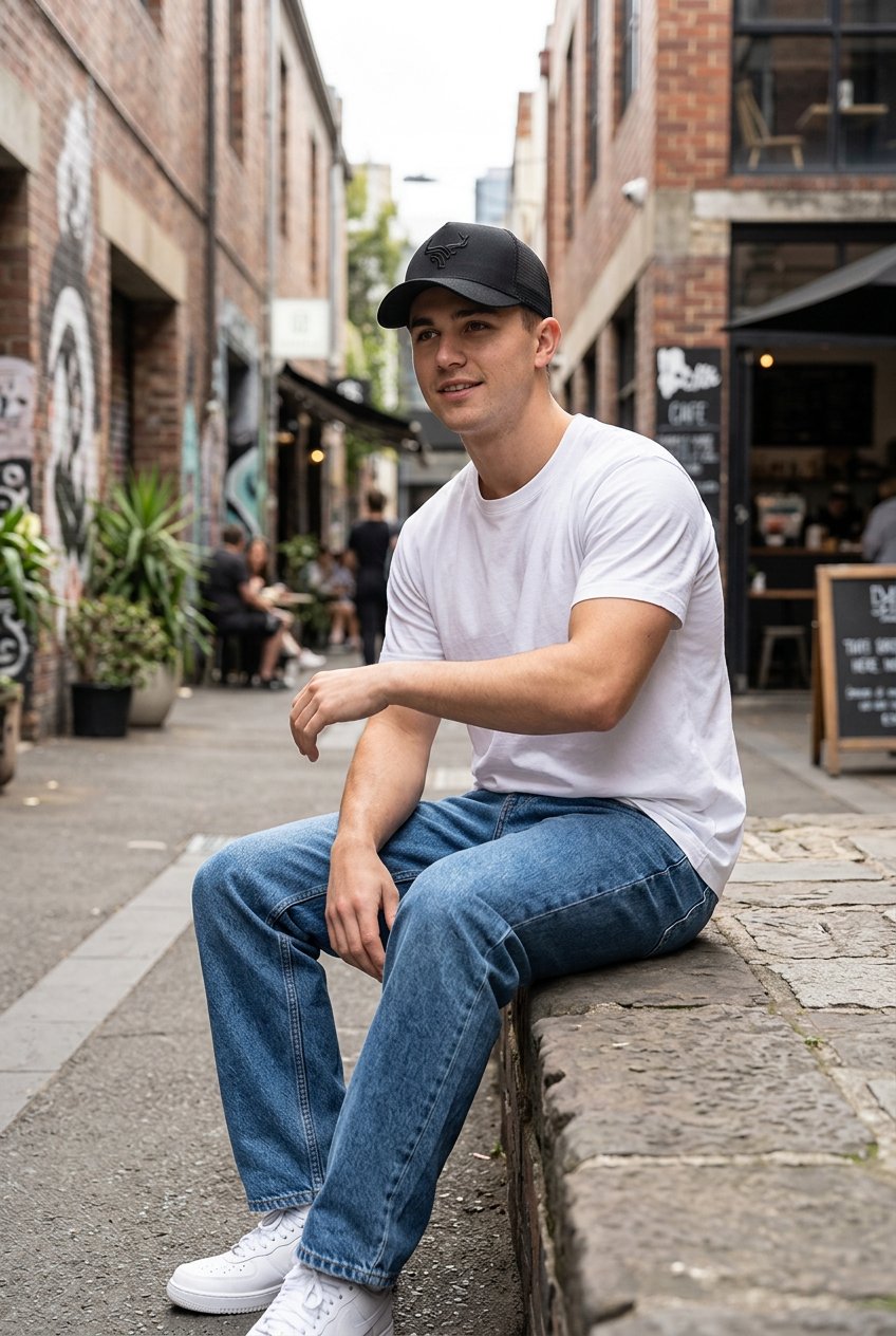 Navo Cotton Baseball Cap – Adjustable