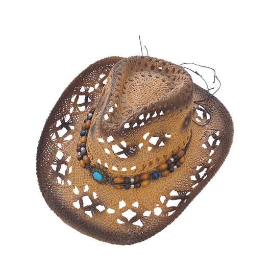 TheCapspot - Outdoor Beach Cowboy Straw Hat