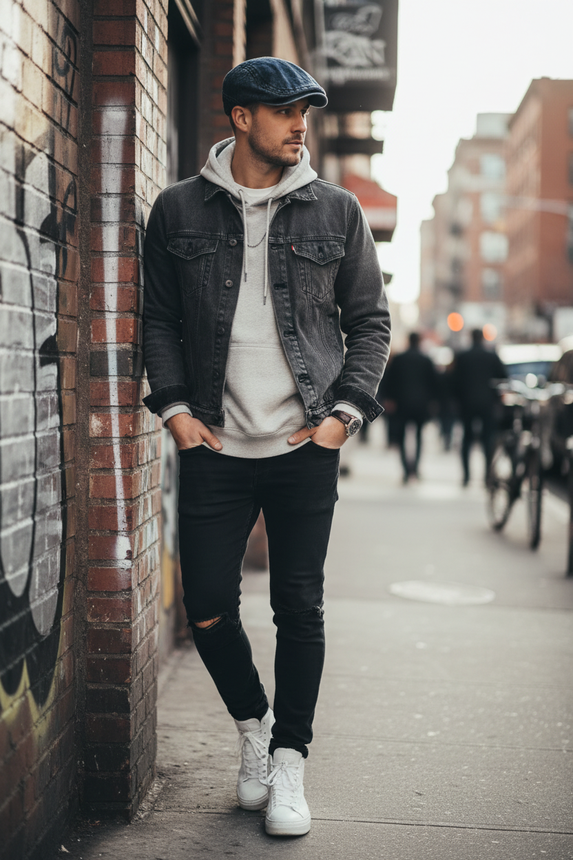 TheCapSpot - Hemingway Denim Top Hat