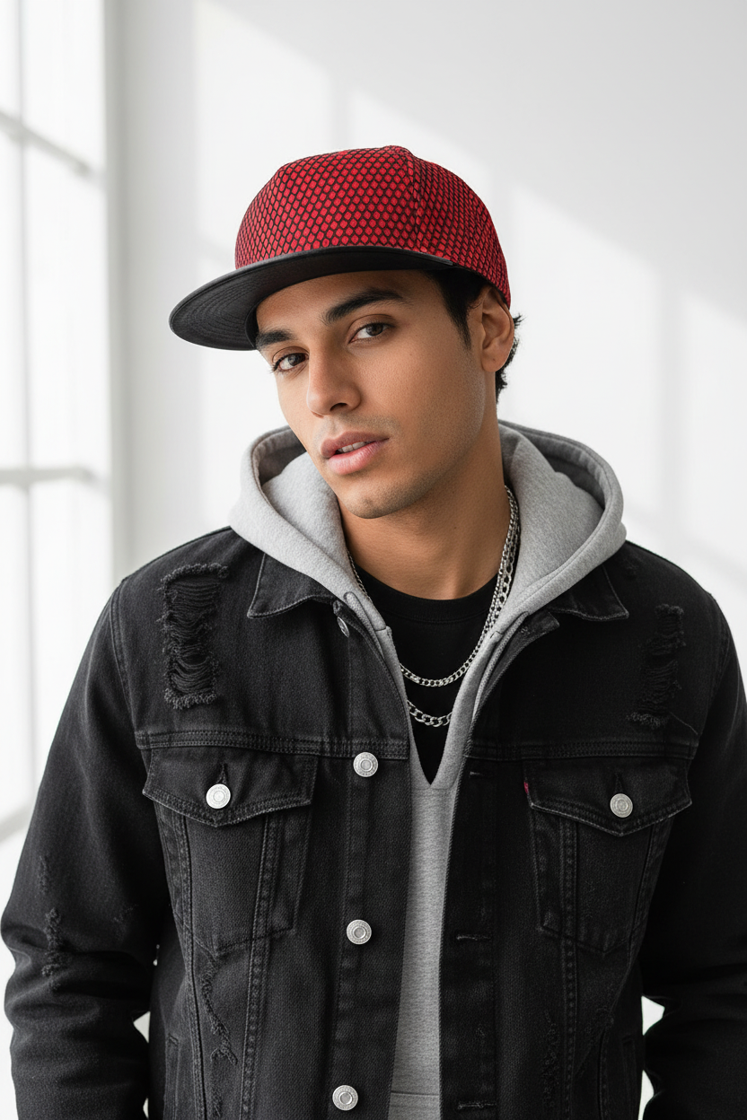 Solomon Acrylic Baseball Cap – Adjustable Hip Hop Dome