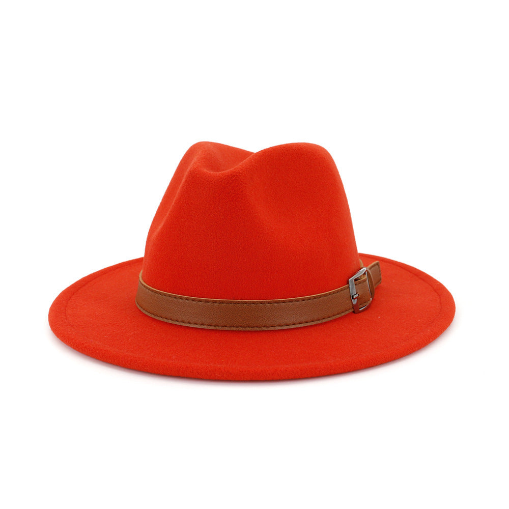 British style brim hat