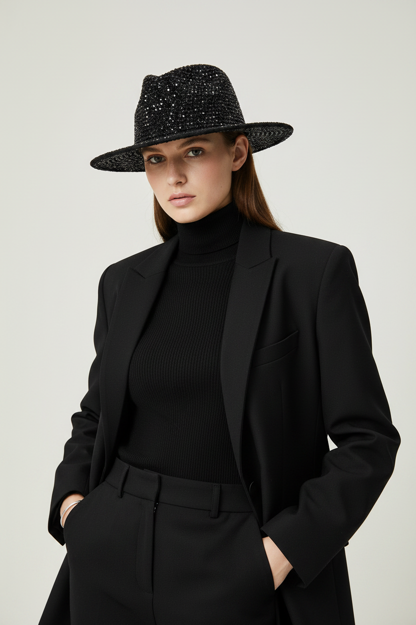 Richardson Cashmere Fedora Hat – Unisex Sunshade