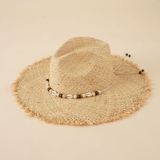 TheCapSpot - Straw Shell Hat