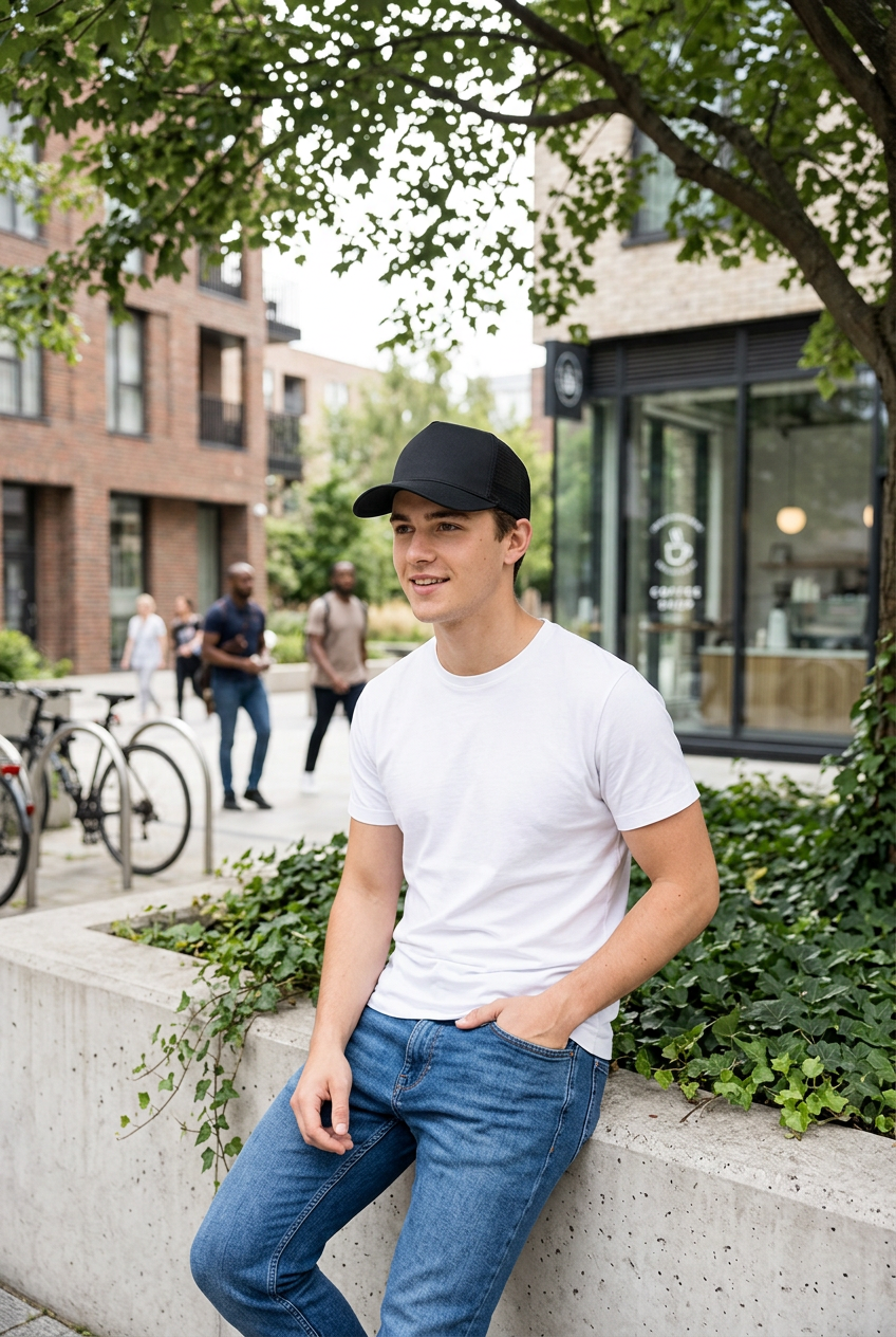 Marquez Trucker Hat – Adjustable Unisex Cap