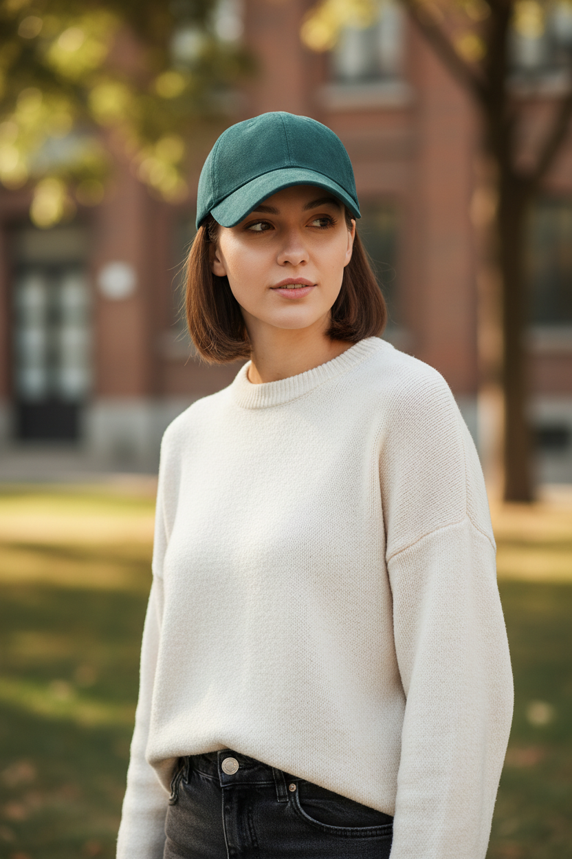 TheCapSpot - Dakota Solid Color Baseball Cap