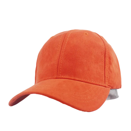 Manning Suede Leather Baseball Cap – Adjustable Unisex