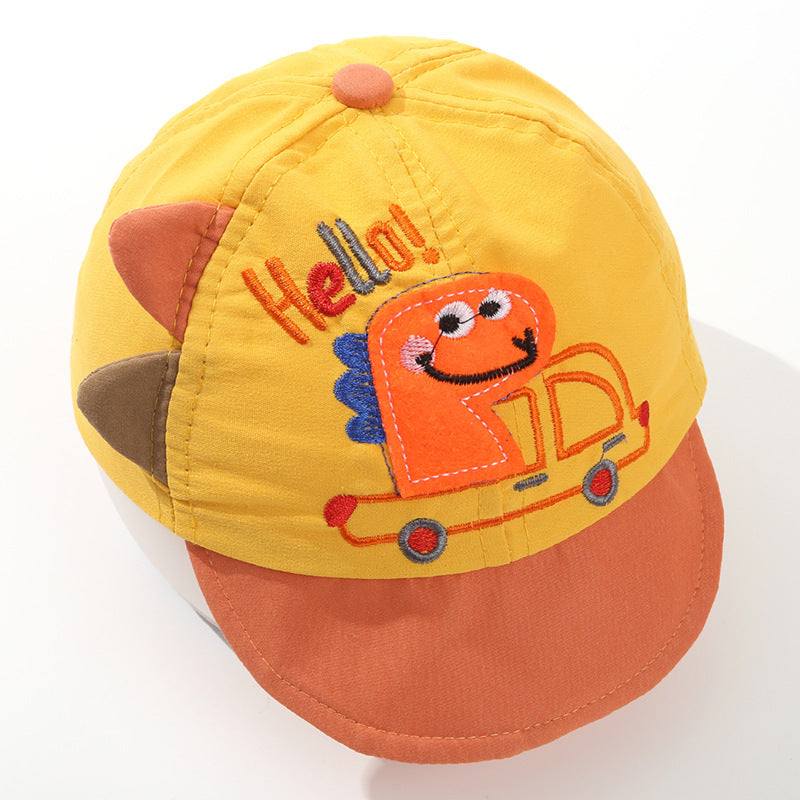 TheCapSpot - Children's Dinosaur Soft Brim Cartoon