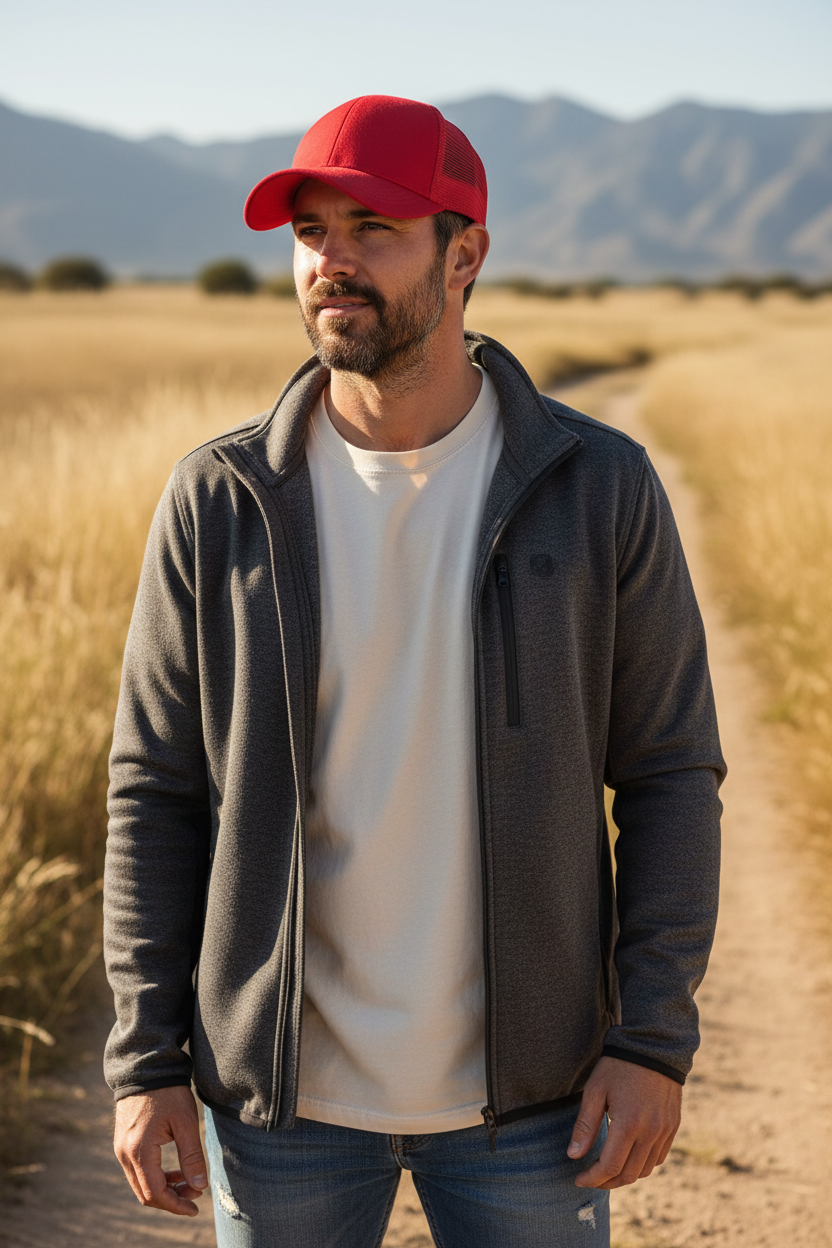 Tampa Mesh Cotton Baseball Cap with UV Protection