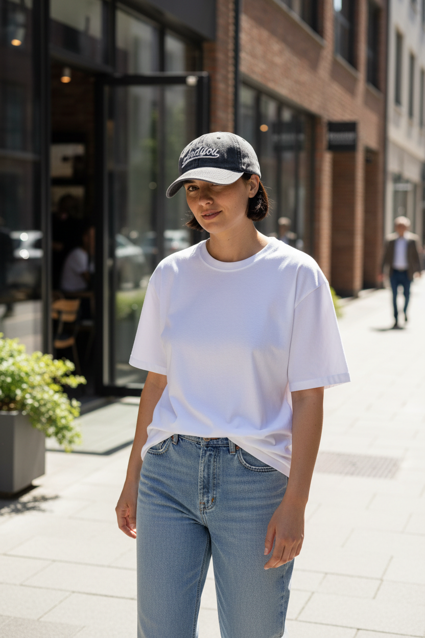 Callie Embroidered Soft-Top Cotton Baseball Cap | Adjustable Casual Hat