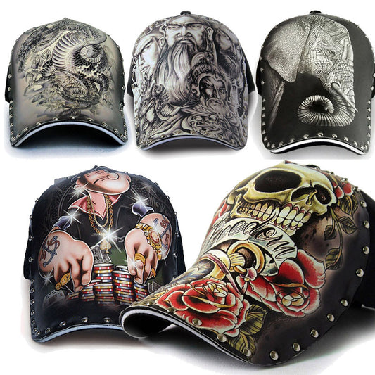 TheCapSpot - Hard Top Peak Cap